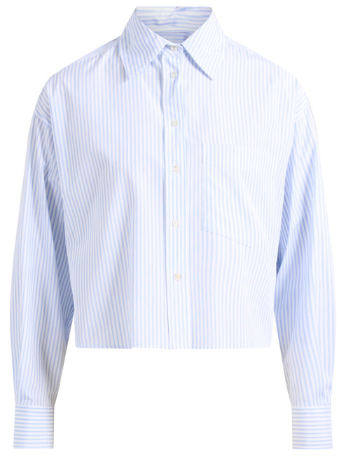 Camicia Weekend Max Mara Wkdeden in popeline azzurro