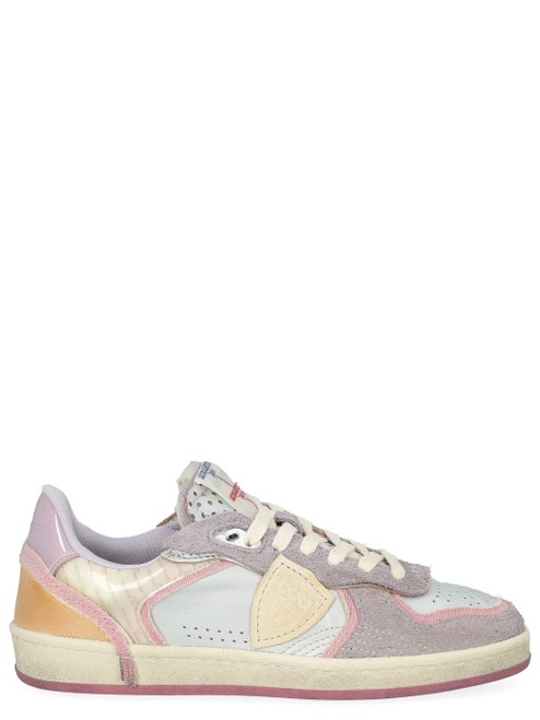 Sneaker Philippe Model Pgal Special Edition in pelle viola