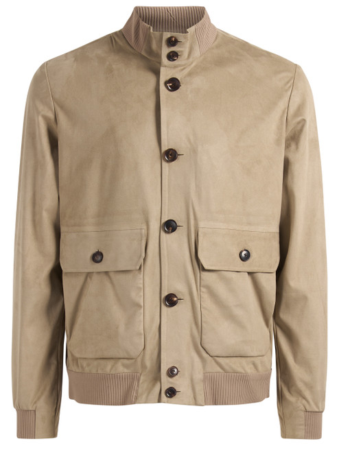Veste RRD Val en micro-velours couleur tabac