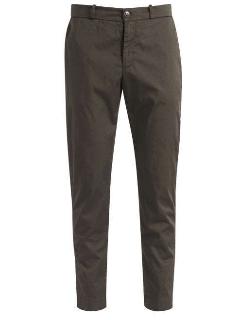 Pantalone RRD Chino Jo in cotone color verde 