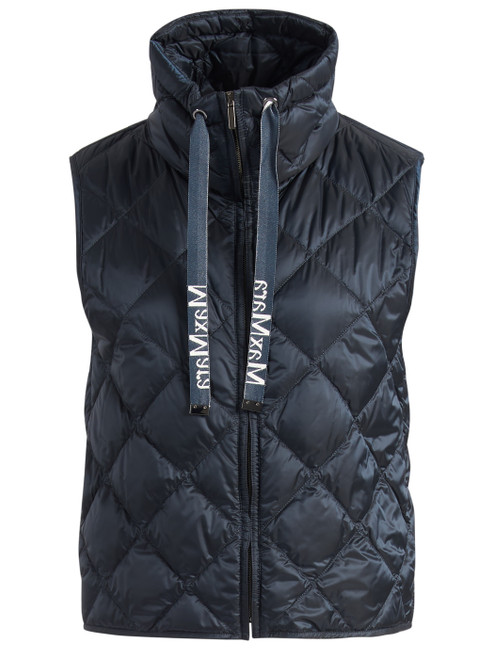 Gilet Max Mara The Cube Tregic in nylon blu