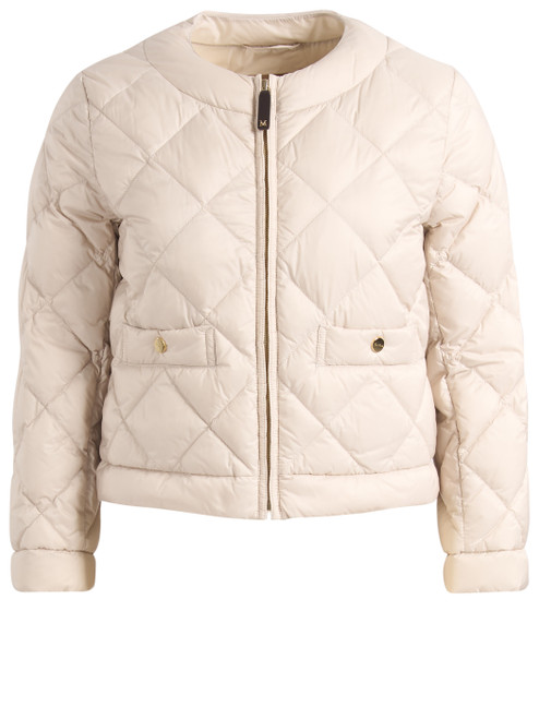 Giacca Max Mara The Cube Mtcsofta in tela sabbia