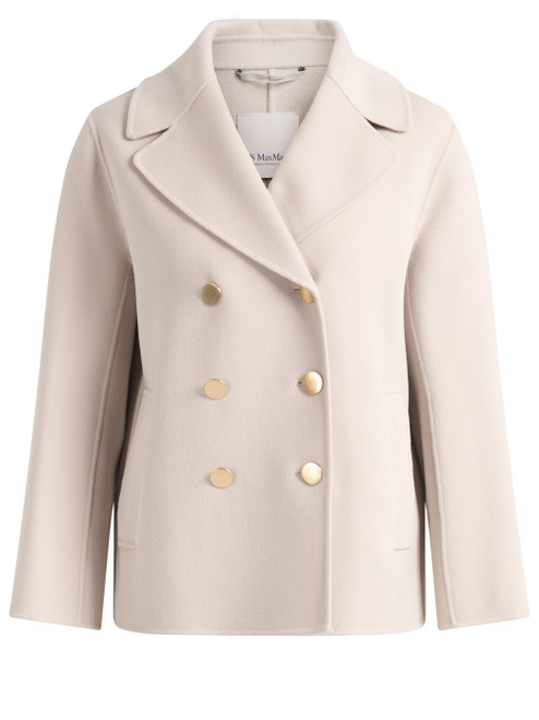 Giacca 'S Max Mara Smmmargot in lana sabbia
