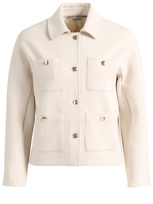 Veste 'S Max Mara en jersey écru