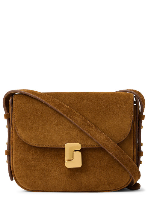 Soeur Mini bag in brown suede