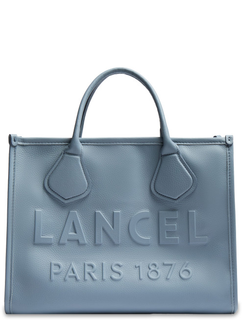 Tote Bag Lancel Jour M in pelle azzurra