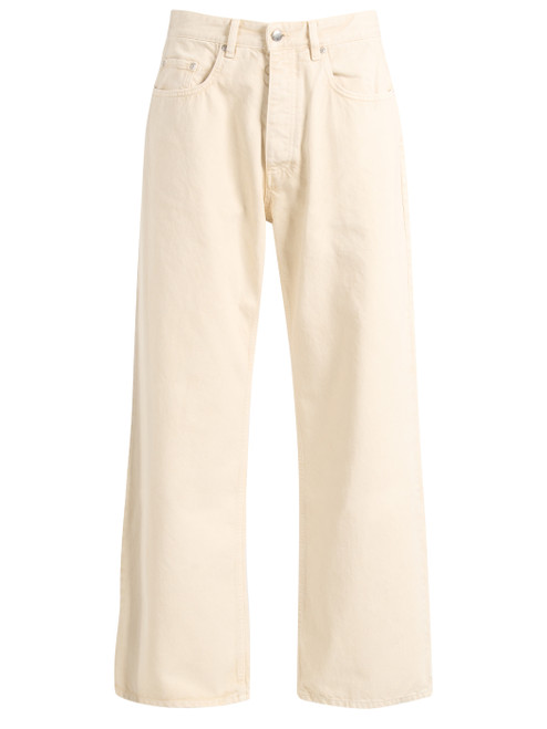Pantalone Icon Denim Will in cotone beige 