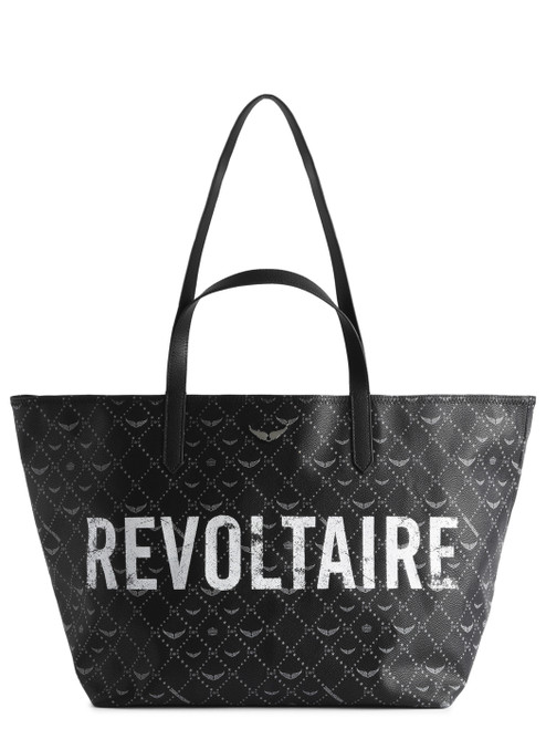 Zadig&Voltaire Z Shopper XL Revoltaire Bag in Black Canvas | H-Brands