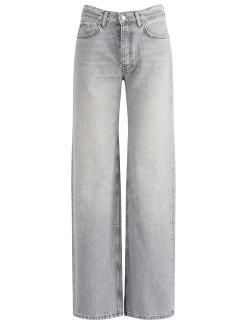 Jeans Anine Bing Hugh in denim grigio