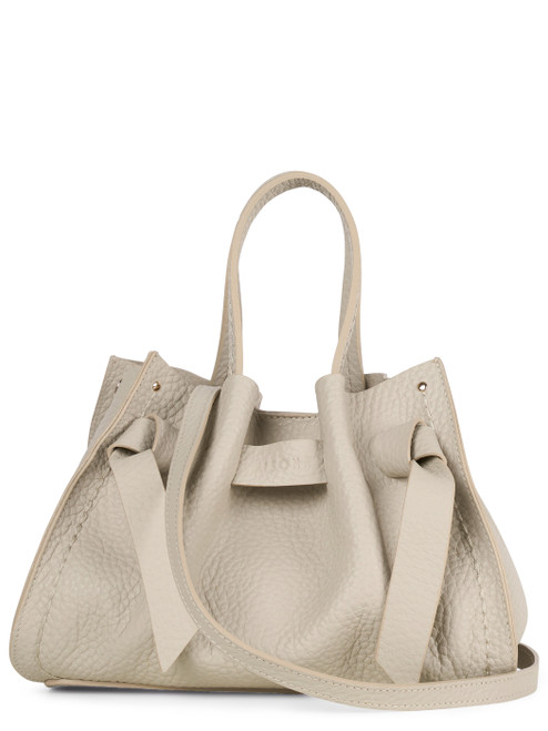 Sac Visonà Vittoria en cuir souple beige