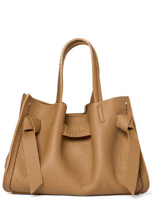 Visonà Vittoria Bag in Soft Brown Leather | H-Brands