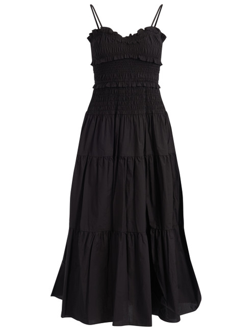 smocked maxi dress 1