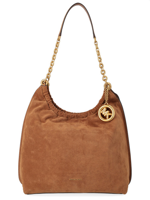 Borsa Michael Kors Indie in suede marrone