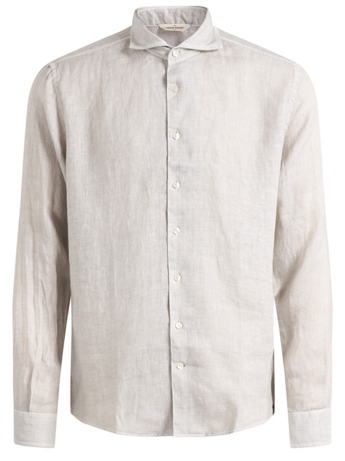 Gran Sasso shirt Gran Sasso vintage beige linen 
