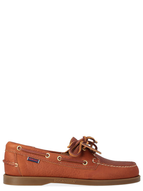 Mocassino Sebago Portland Artisan Adirondack in pelle marrone