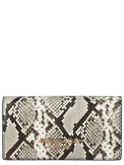 Borsa Rue Madam The Case Exotique in ecopelle color roccia