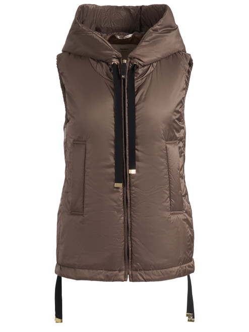 Giacca Max Mara The Cube Greenh in tela marrone