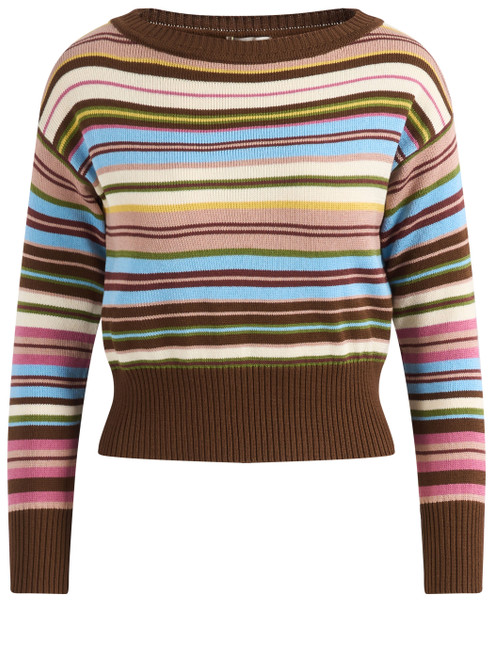Maglia Weekend Max Mara Wkdzinnia in cotone multicolor