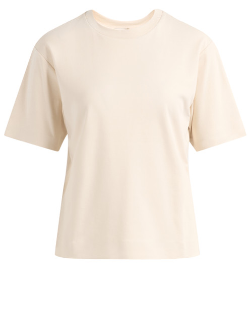 T-Shirt Weekend Max Mara Wkdmultid in cotone beige