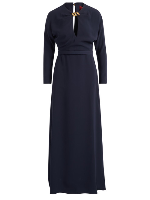 Abito Max Mara Studio Msesante in cady blu