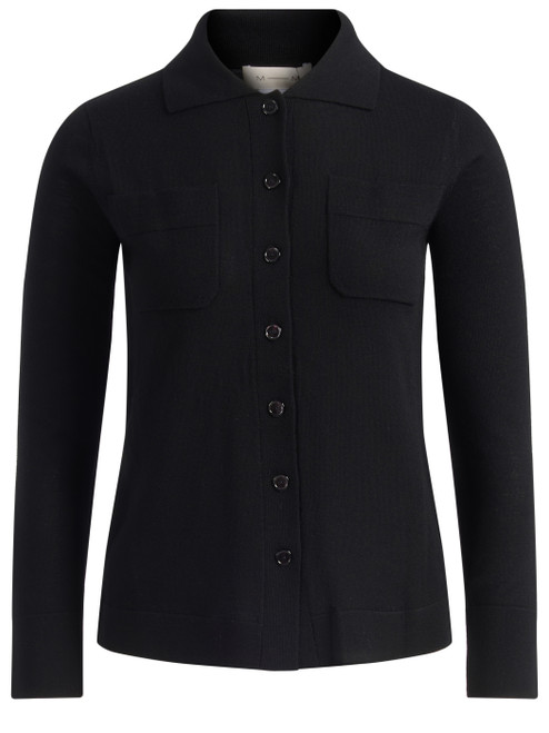 Cardigan Max Mara MM Mmldetto in lana nero