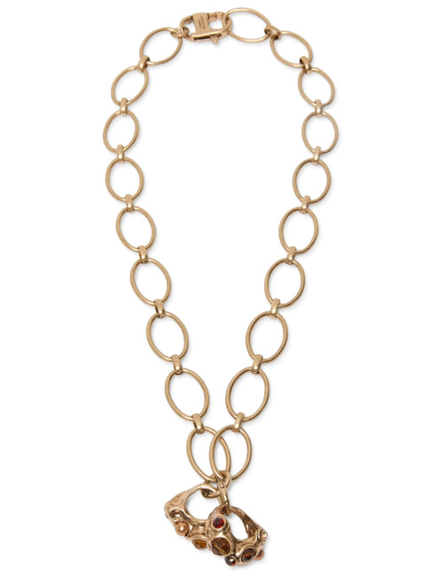Collana Weekend Max Mara Wkabermuda in metallo oro