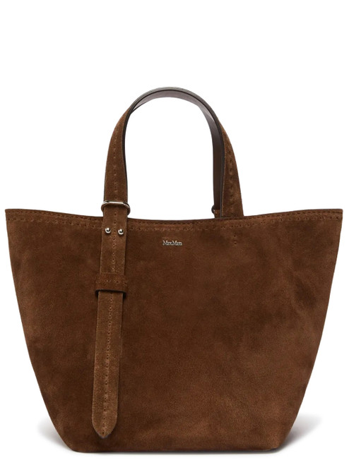 Borsa Max Mara Archetipo XS in pelle marrone