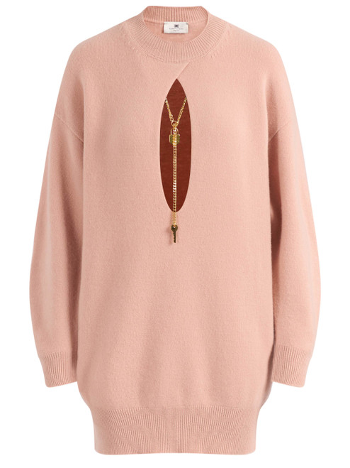 abito di maglia nude 1