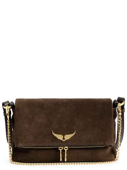 Borsa Zadig&Voltaire in camoscio marrone