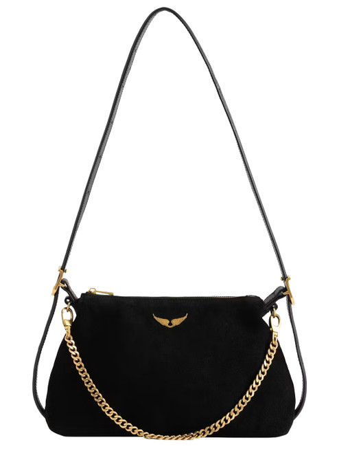 Borsa Zadig&Voltaire Jim Mini in camoscio nero