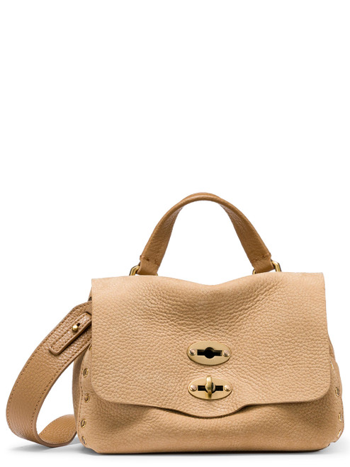 Borsa Zanellato Postina Jones Baby in nabuk beige
