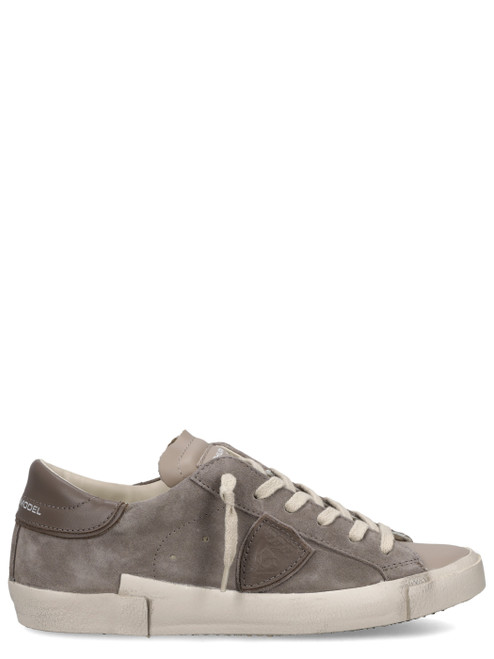 Sneaker Philippe Model Prsx in suede color tortora