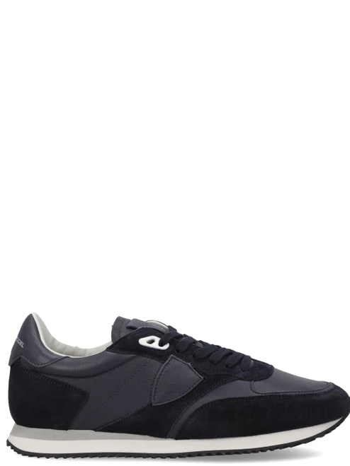 Sneaker Philippe Model Blville in pelle blu