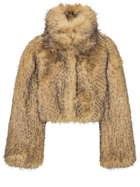 faux fur crop jacket 1