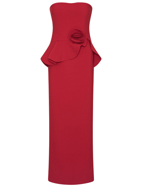 long flower strapless 1