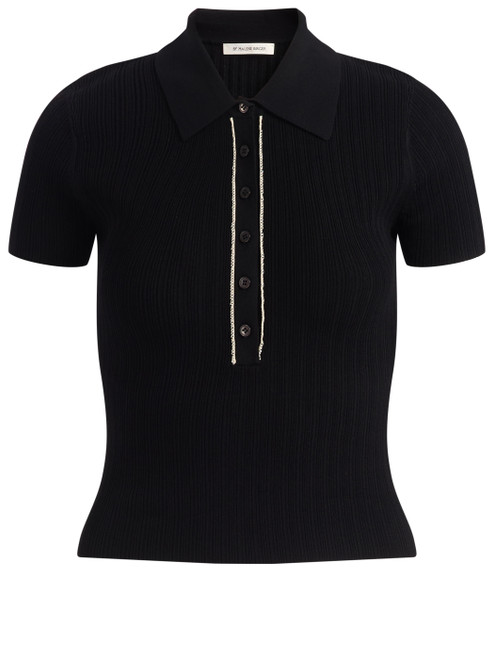 Polo By Malene Birger Benita in viscosa nera