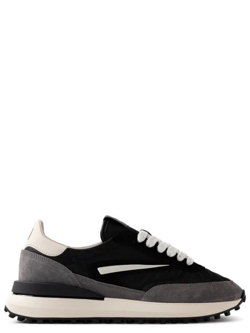 Sneaker D.A.T.E. Athleta in nylon nera
