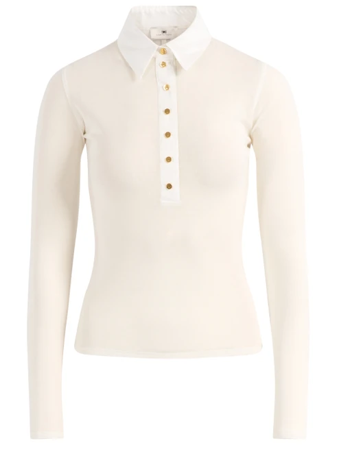 maglia donna avorio 1
