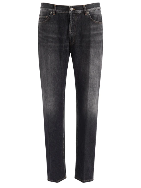Jeans Dondup Yui in denim di cotone nero