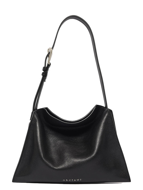 Borsa Orciani Trinity Lagoon Small in pelle nera
