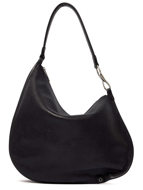 Borsa Orciani Chaos Lagoon Midi in pelle nera