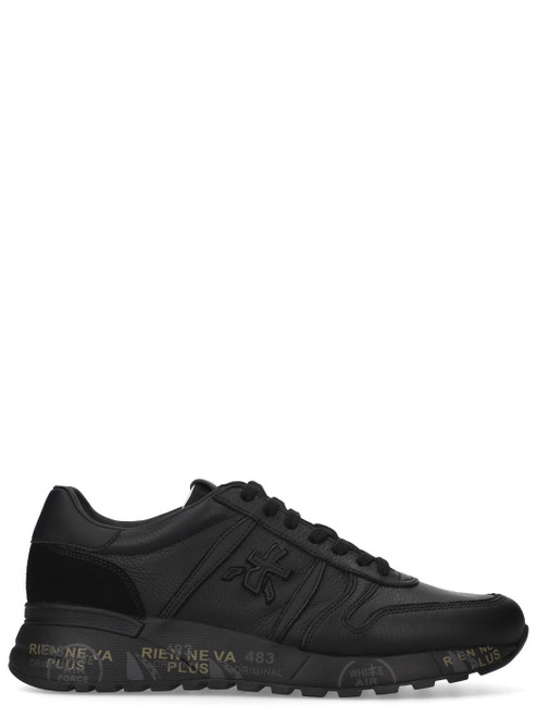 Sneakers Premiata Lander 8659 in pelle nera