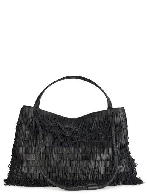 Borsa Visonà Diletta in pelle nera