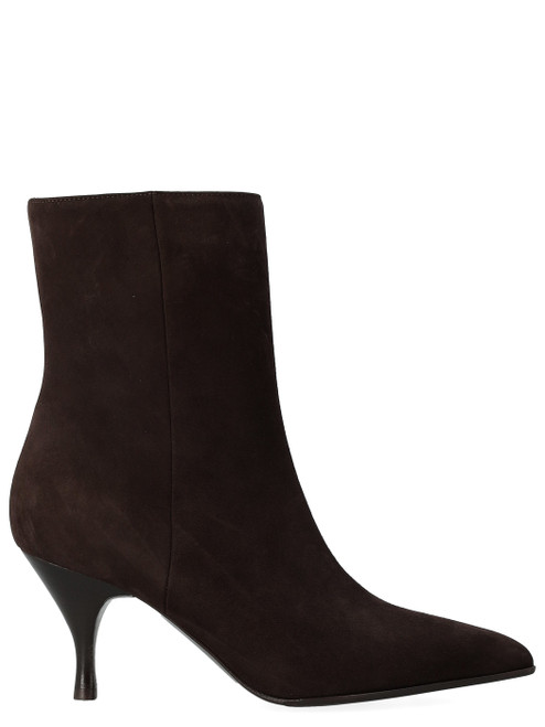 Stivaletto Sergio Levantesi Jodi67 in camoscio cioccolato