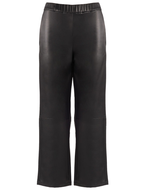 Pantalone Max Mara MM Mmlode in ecopelle nero