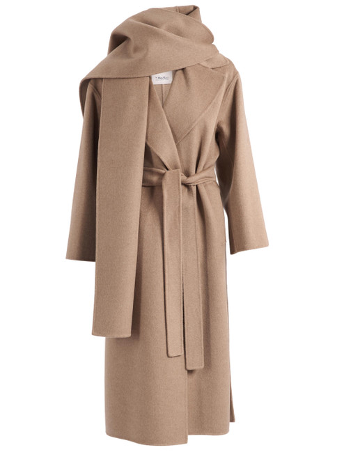 Cappotto 'S Max Mara Smmcarisma in lana argilla