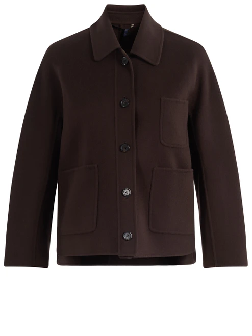 Giacca 'S Max Mara Smmcloe in lana marrone 