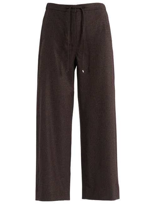 Pantalone 'S Max Mara Smmfloria in lana marrone