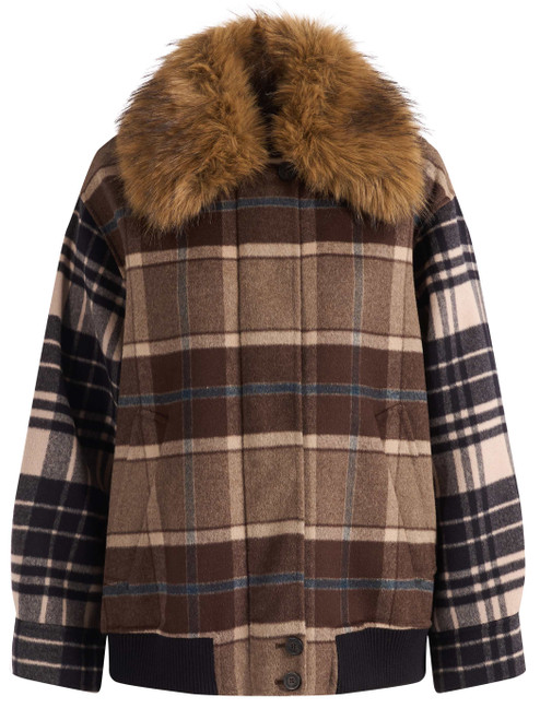 Giacca Weekend Max Mara Wkddivina in lana marrone