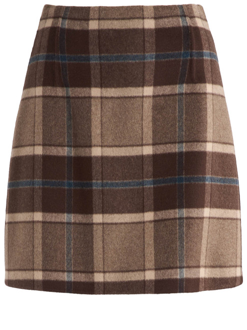 Gonna Weekend Max Mara Wkdpesche in lana a quadri 